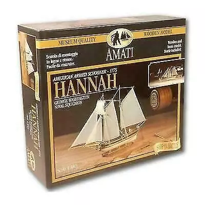Hannah Schooner in a Bottle Ship Model Kit - Amati (1355)