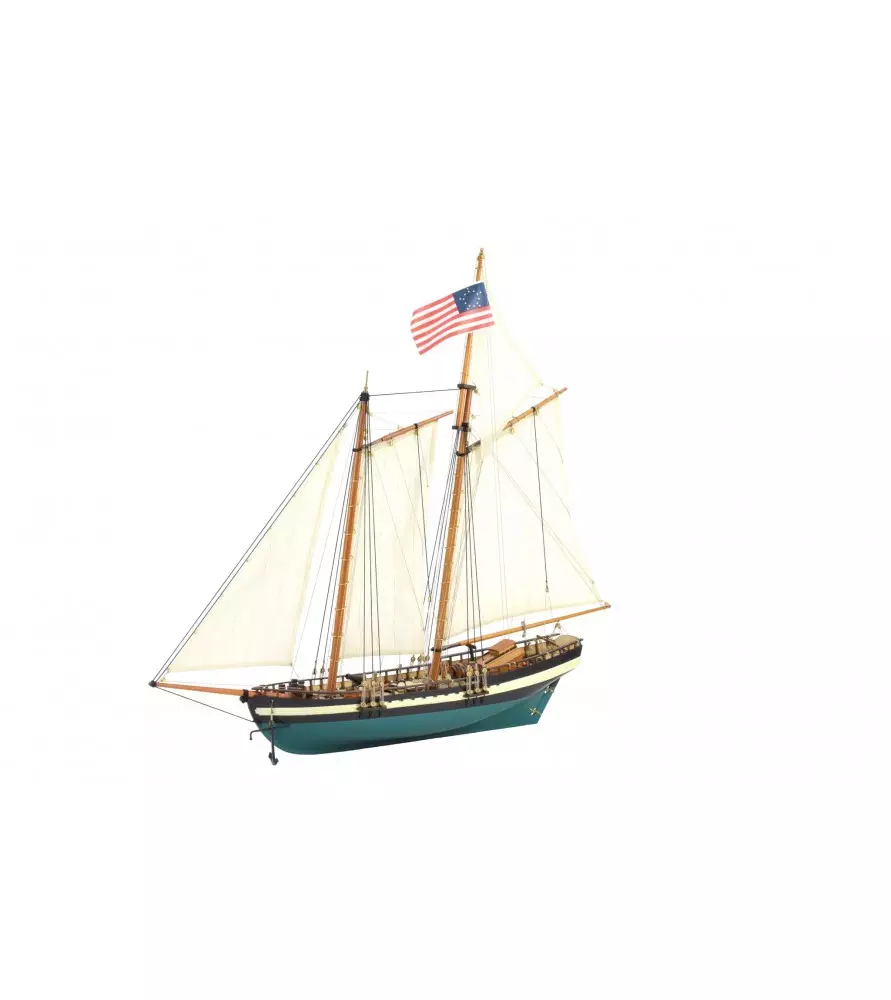 Virginia American Schooner Model Boat Kit  2021 - Artesania Latina (AL22115)