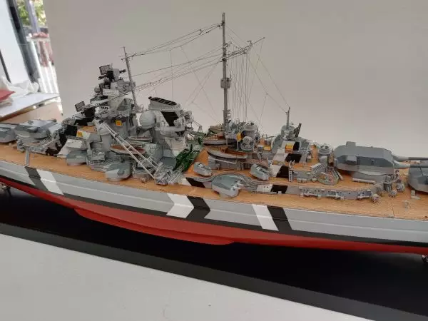 Bismarck Warship Model - PSM0007