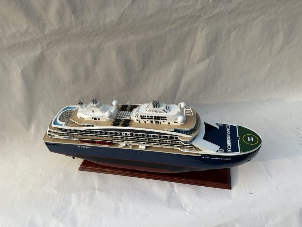 Ponant Le Commandant Charcot Model Cruise Ship - GN0001