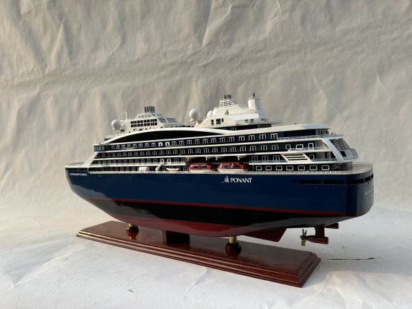 Ponant Le Commandant Charcot Model Cruise Ship - GN0001