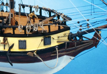 Rattlesnake Privateer (1780) Model Ship Kit - Model Shipways (MS2028)