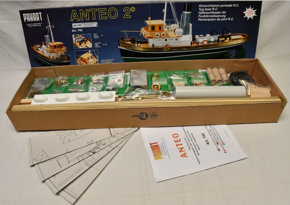 Anteo Model Boat Kit - Panart (743)