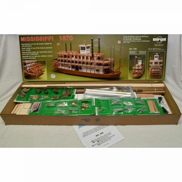 Mississippi Model Boat Kit - Sergal (734)