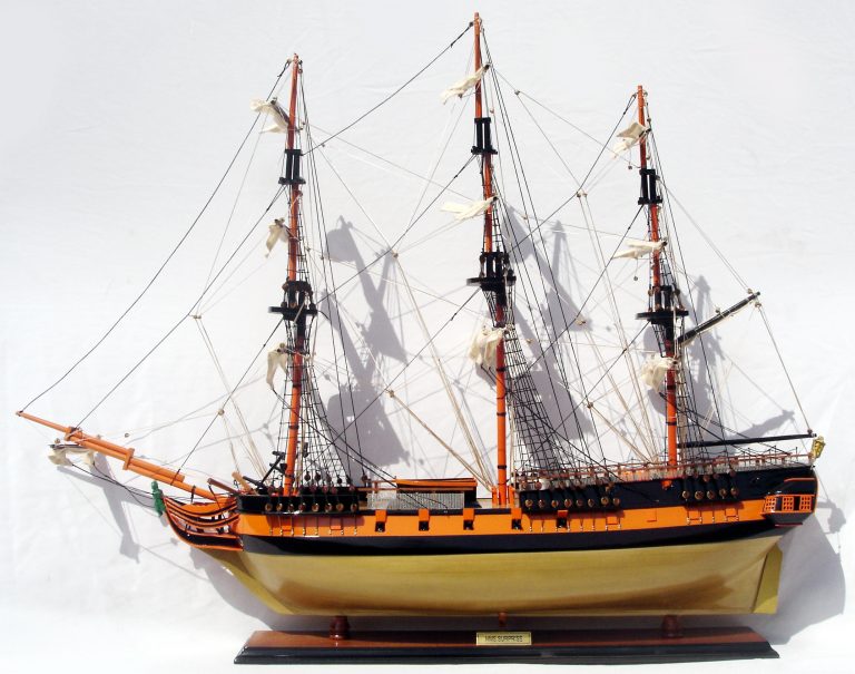 HMS Surprise Model Ship,Handcrafted,ready made,wooden,historical