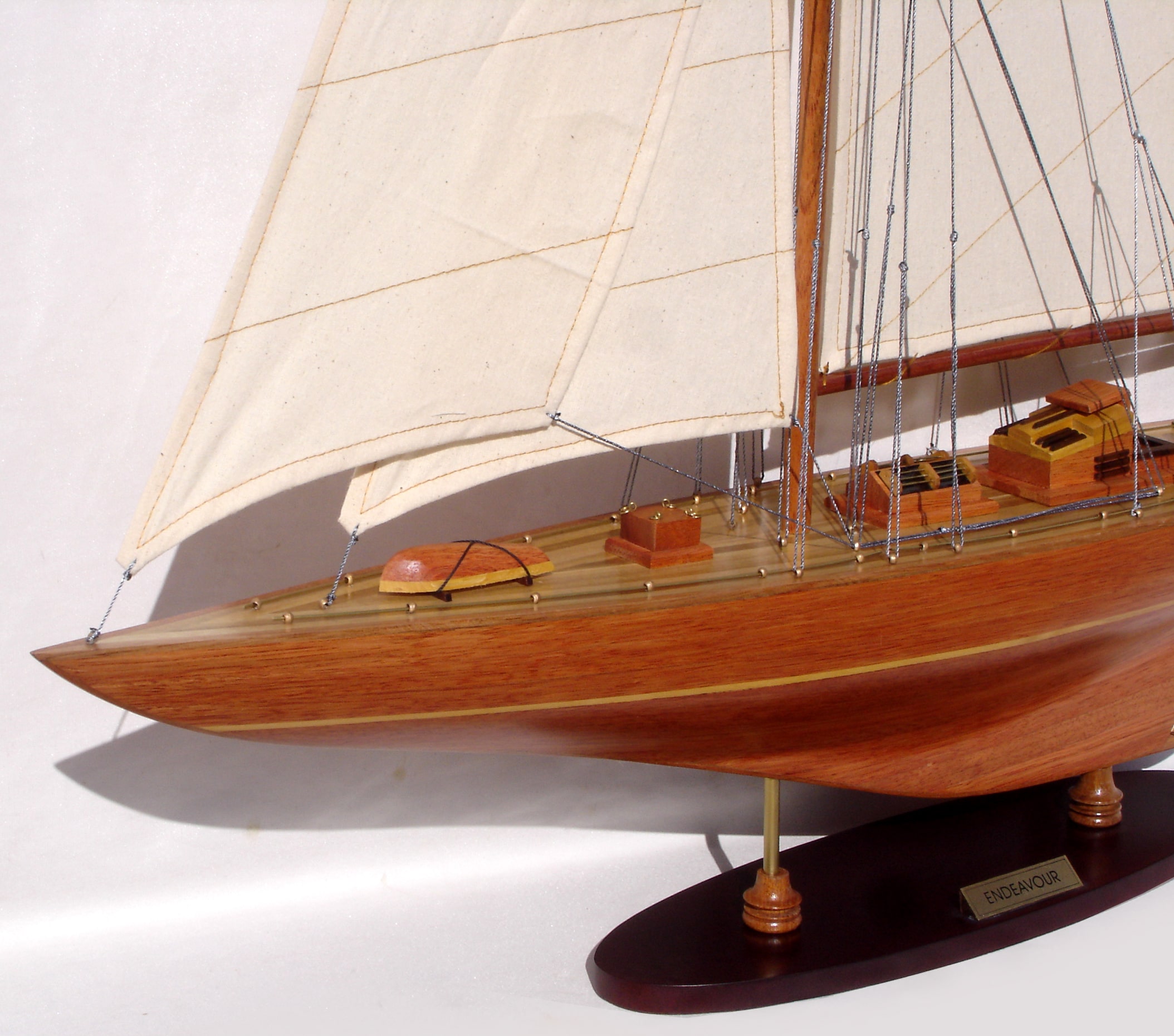 Endeavour Model Yacht,handcrafted,wooden,ready made