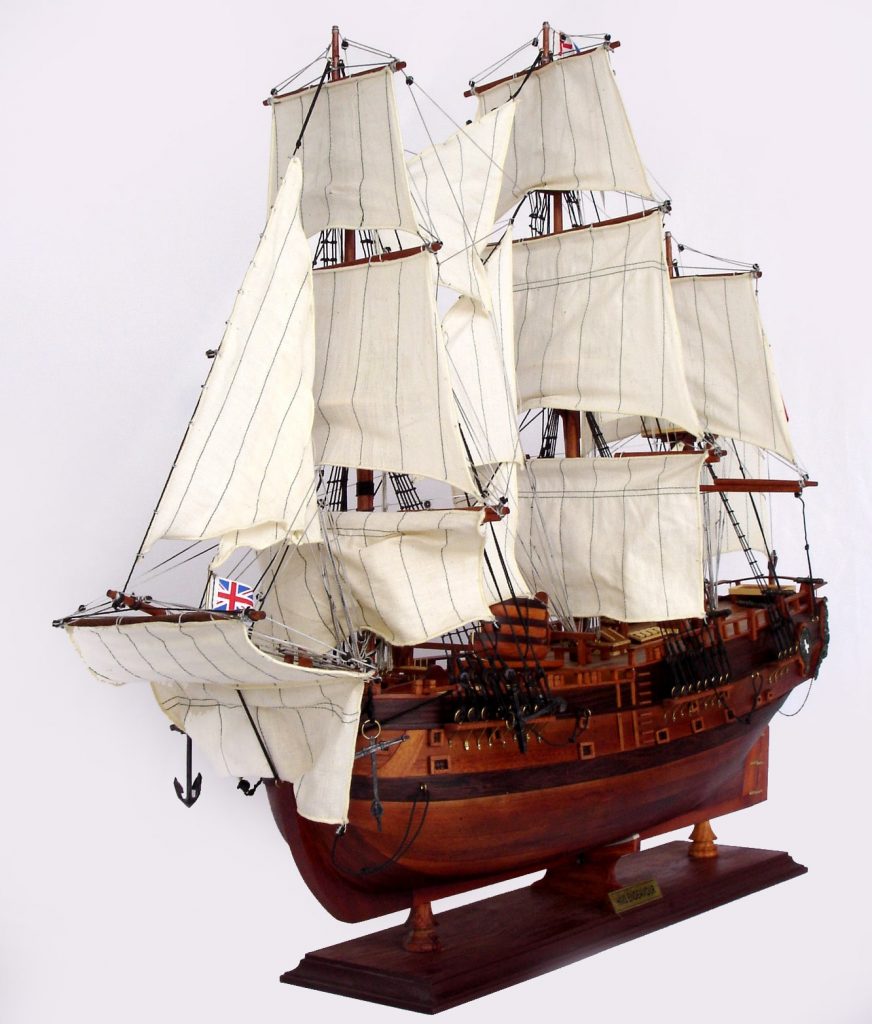 HMS Endeavour Model Ship,wooden,historical,ready made,handcrafted,tall ...