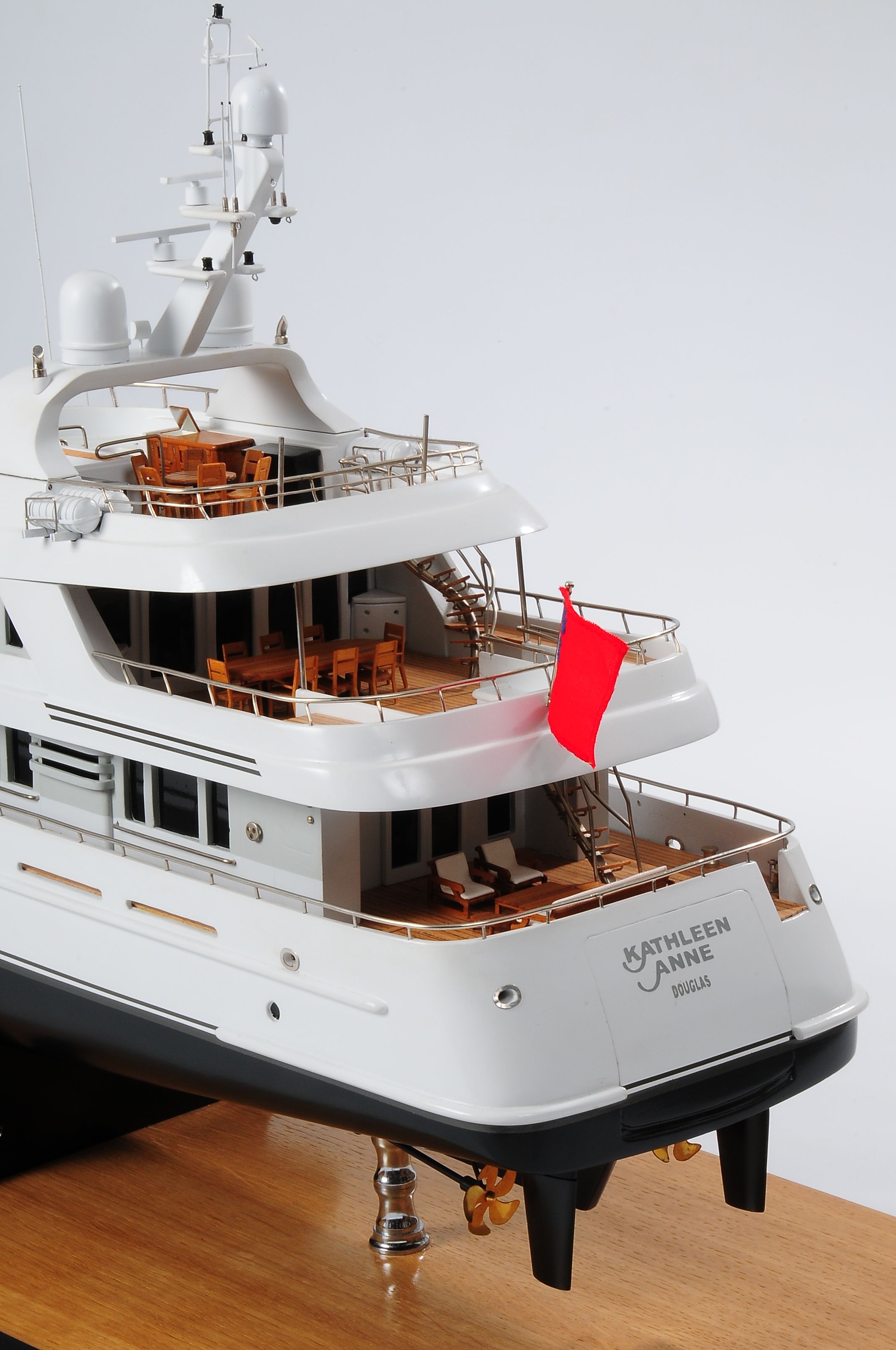 Kathleen Anne Model Yacht,wooden,luxury yacht,model ship 