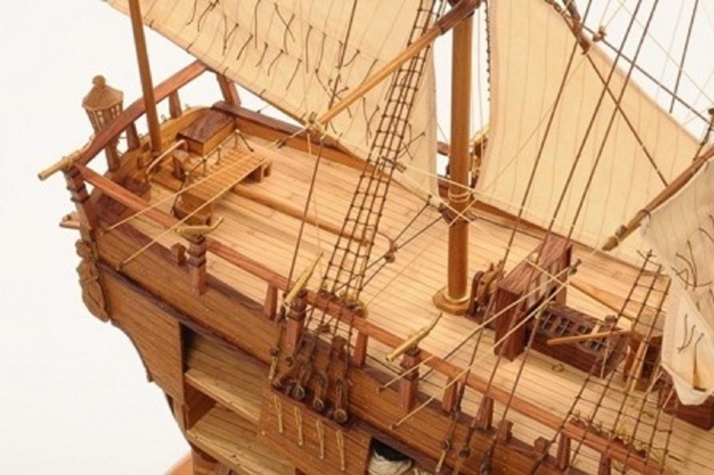 HMS Endeavour Open Hull Model Ship,handcrafted,wooden,ready made ...