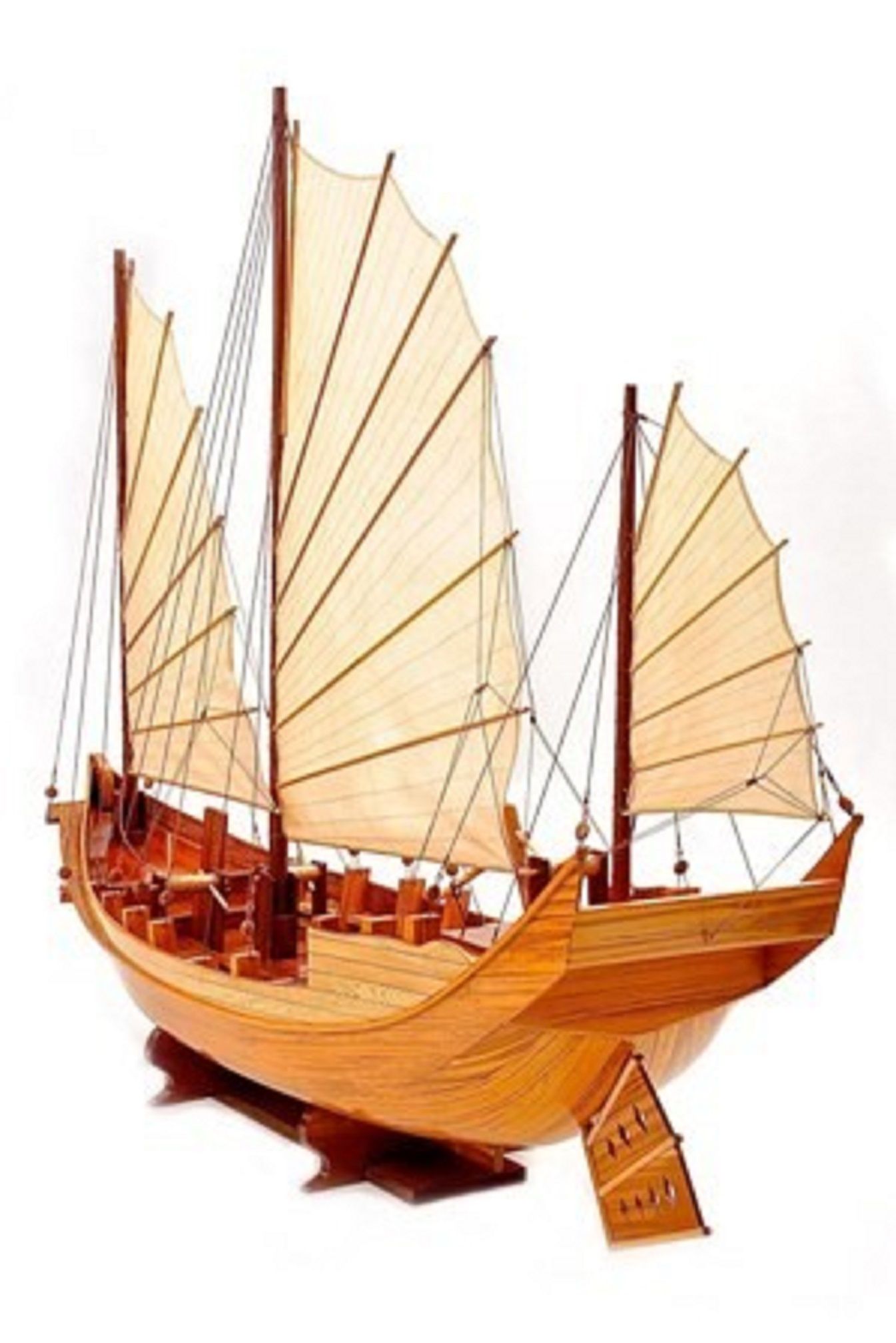 Chinese Junk Model,sampans,wooden,ready made,handcrafted ...