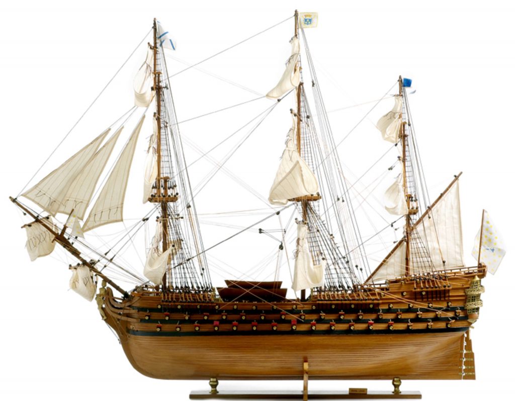 Royal Louis Model Ship,ready made,wooden,Superior range 