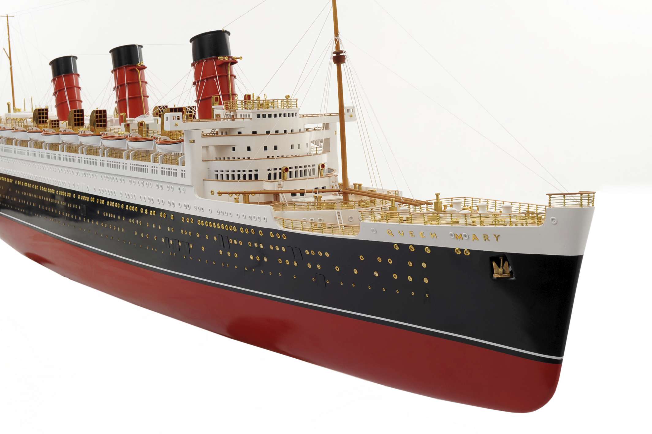 Rms Queen Mary Cunard Line Ocean Liner Cruise Ship Model Scale | Hot ...