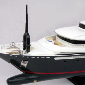 Alfa Nero Superyacht Model - GN