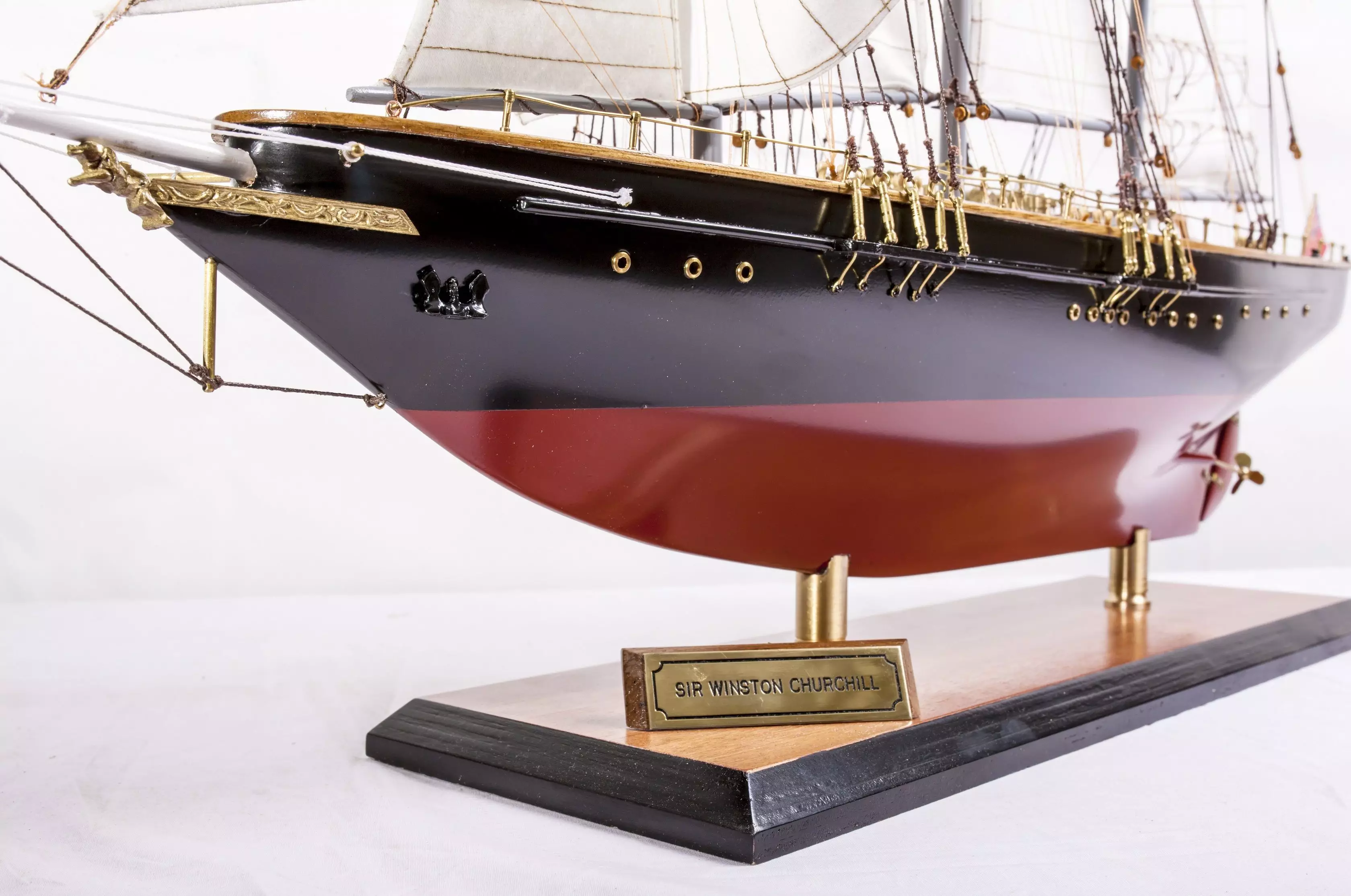 Sir Winston Churchill Model Boat