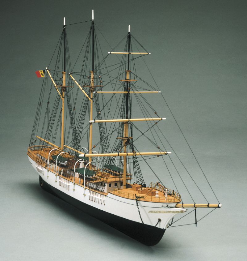 Belgium Sail Trainer Model Ship Kit, Wooden Model Sailing Ship Kits Uk