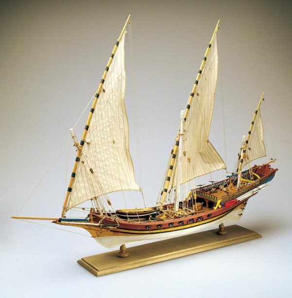 Xebec Model Boat Kit - Amati (1427)