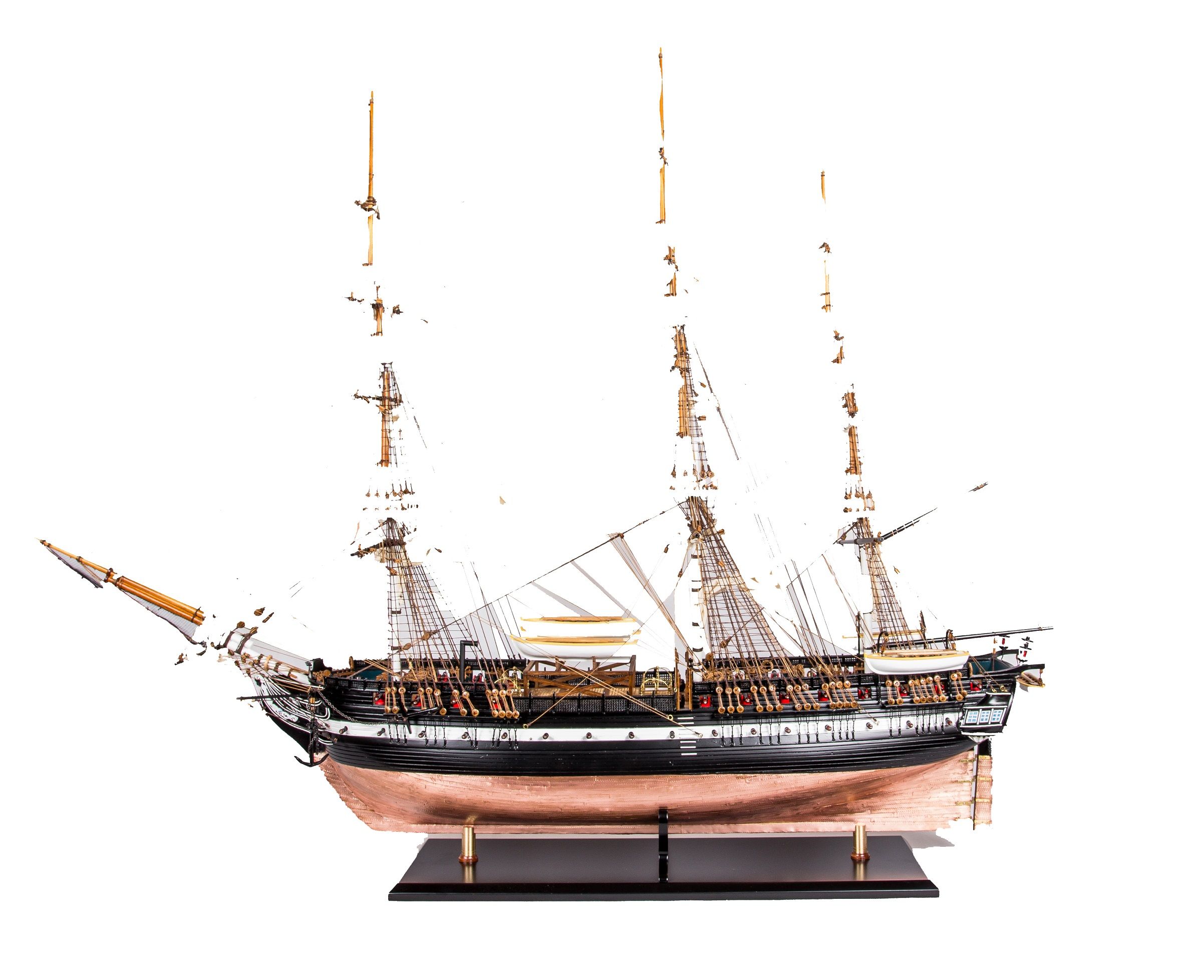 USS Constitution Ship Model - PSM