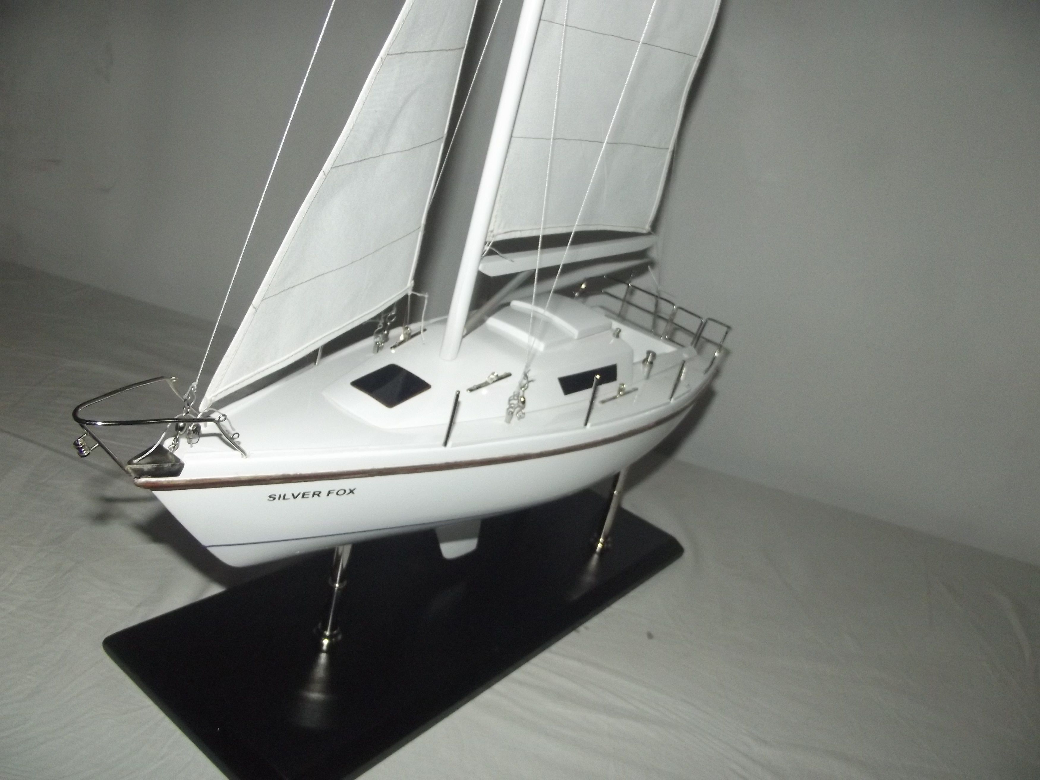 Silver Fox Laser 28 Sailing Boat