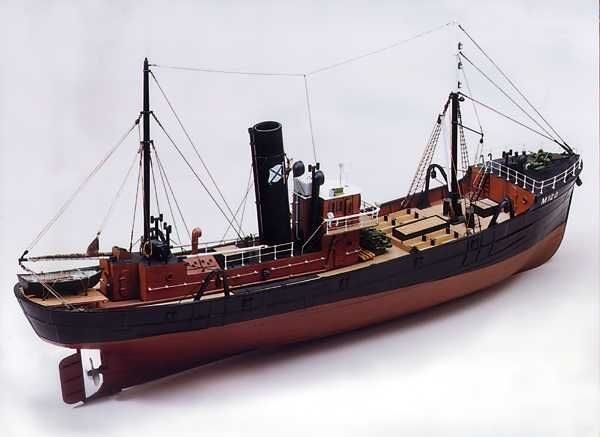 Milford Star Side Trawler Ship Model Kit