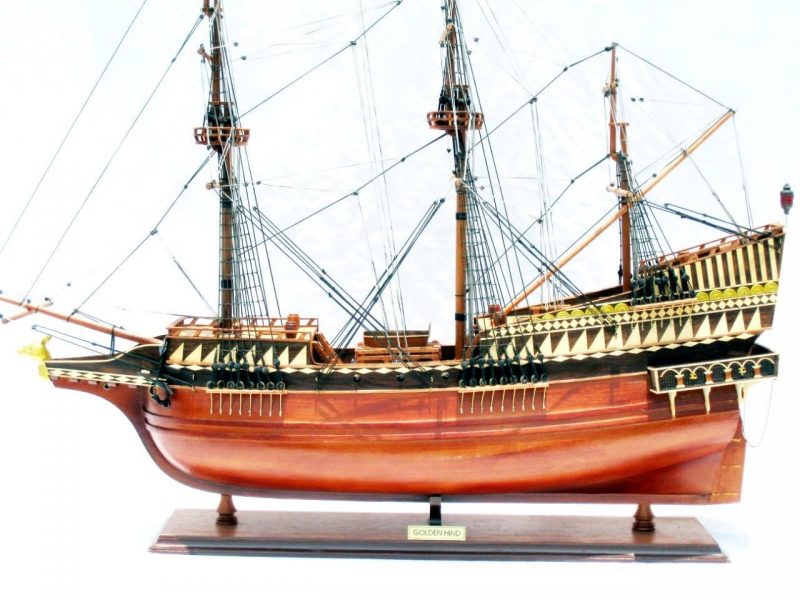 Ready Made Ship Model of the Golden Hind