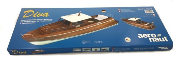 Diva Cabin Cruiser Ship Model Kit - Aeronaut (AN3093/00)