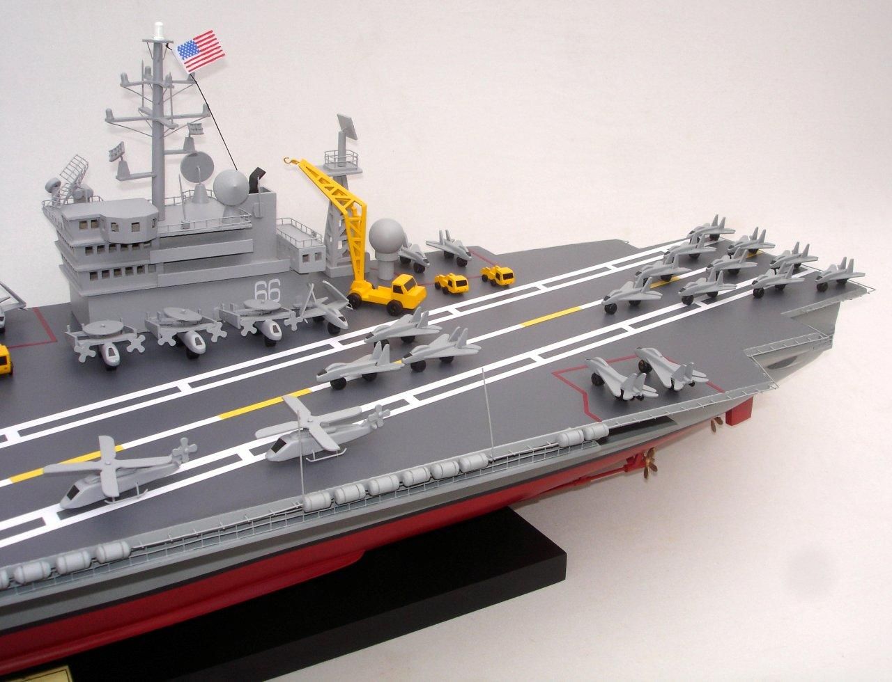 Aircraft Carrier USS America CV-66 Ship Model - GN (BT0028P)