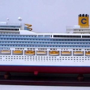 Costa Fortuna Wooden Model Boat - GN (CS0084P)