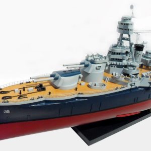 USS Texas BB35 model ship