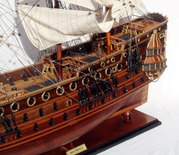 Hms Prince Model Boat - Premier Ship Models (head Office)