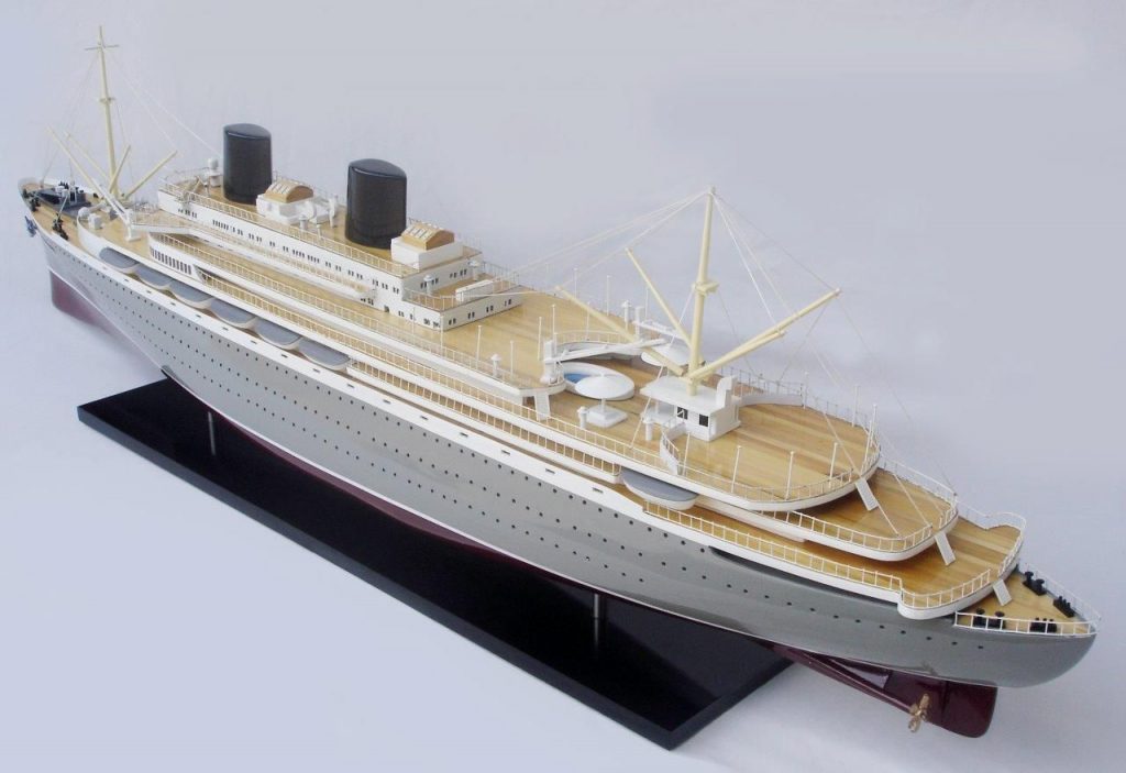 MS Willem Ruys Ship Model - Premier Ship Models (Head Office)