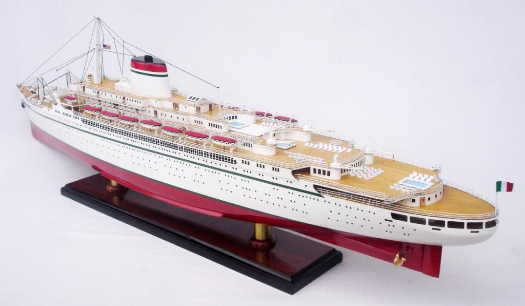 SS Cristoforo Colombo ship model