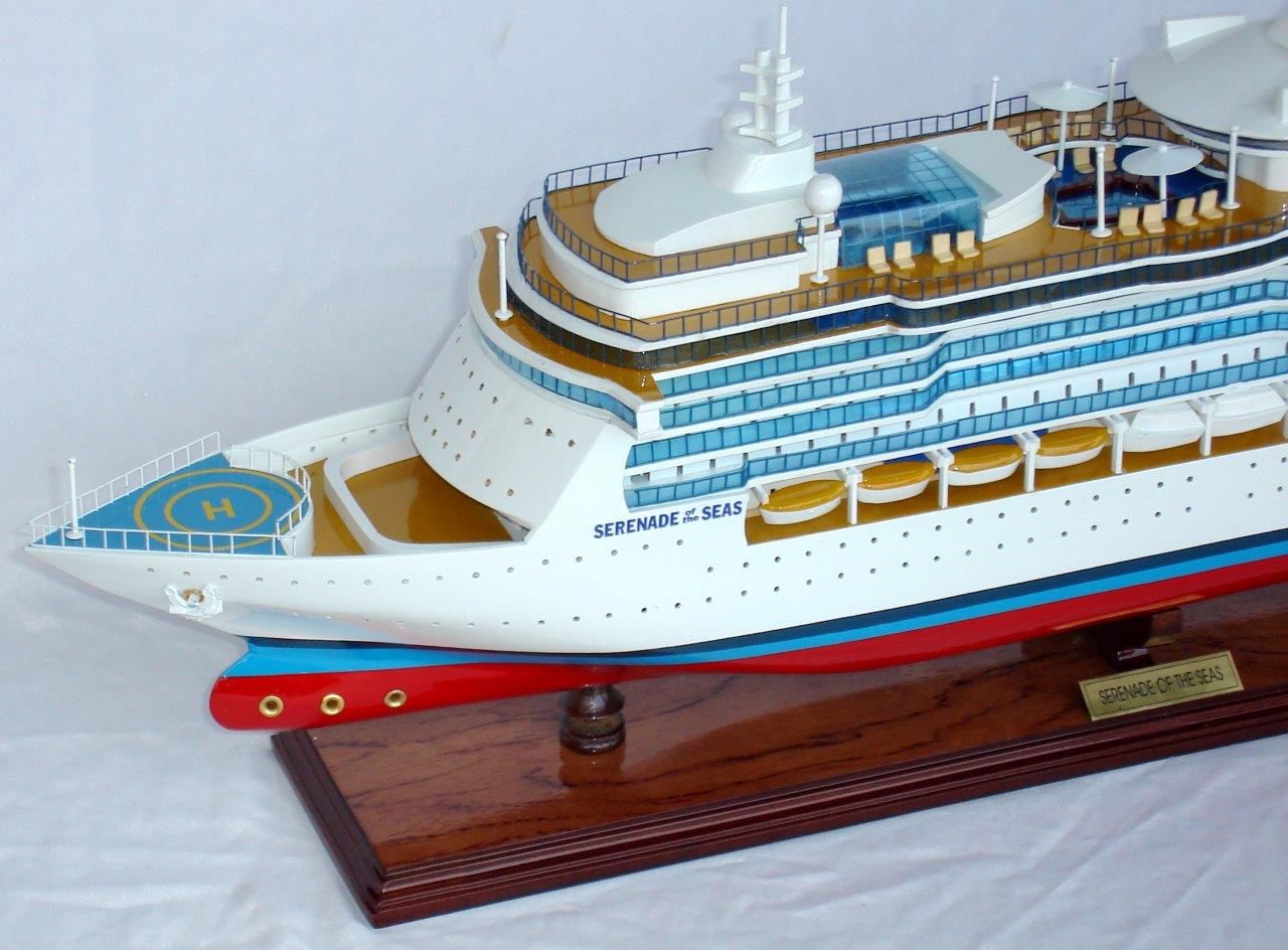 Serenade of the Seas Wooden Model Boat - GN
