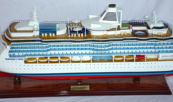 Serenade of the Seas Wooden Model Boat - GN
