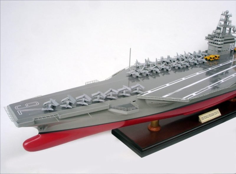 USS Ronald Reagan CVN-76 Model Aircraft Carrier - Premier Ship Models ...