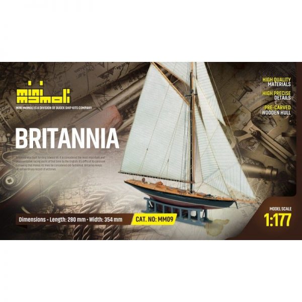 Britannia Boat Kit - Mini Mamoli (MM09)
