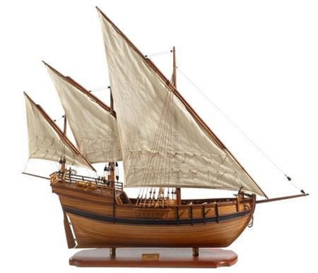 Caravel Model Ship,Premier range,handcrafted,wooden,ready