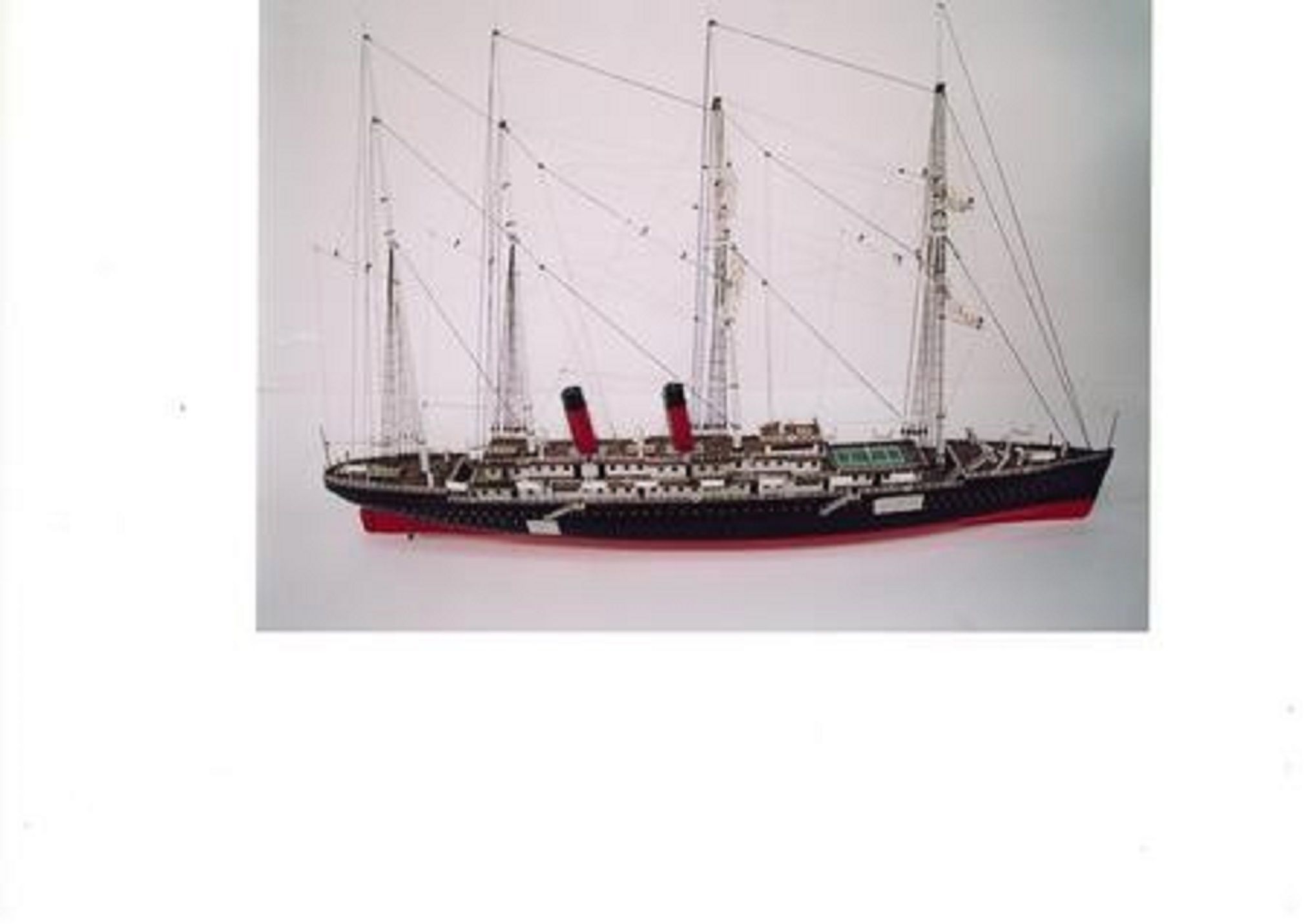La Normandie model ship - PSM