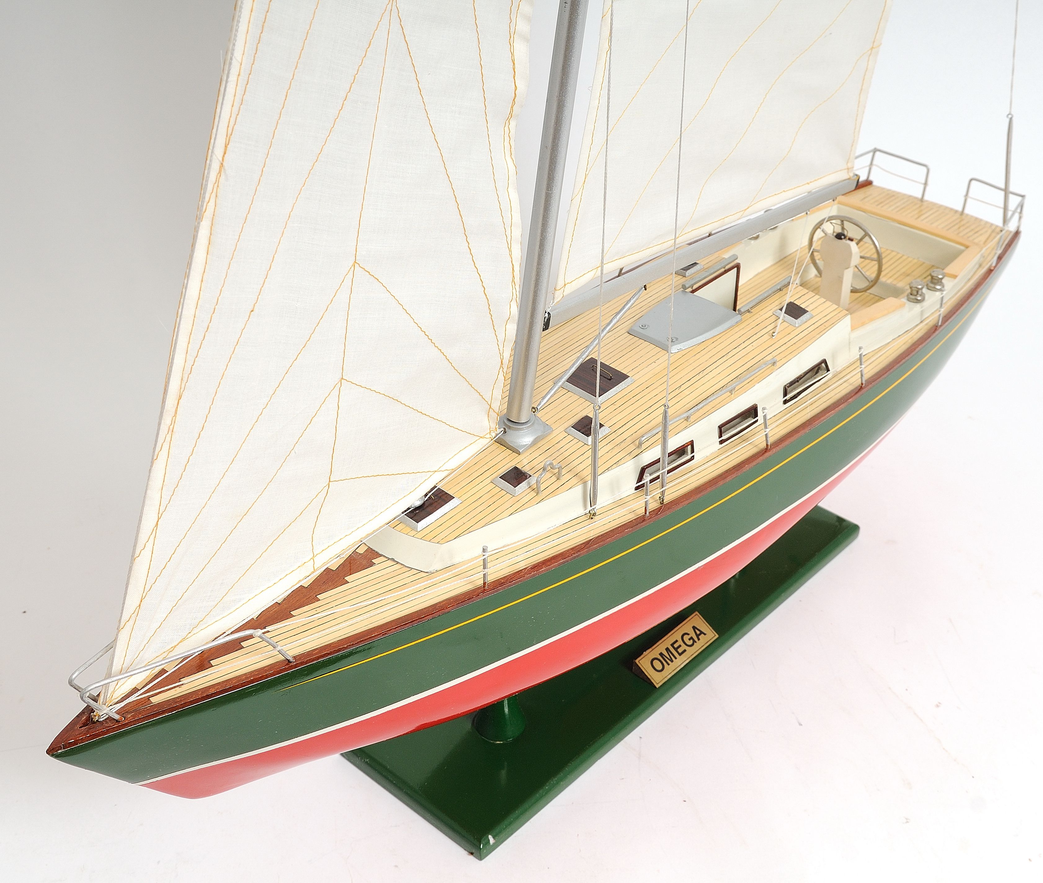 Omega 46 Wooden Model Boat - OMH - UK Premier ship Models