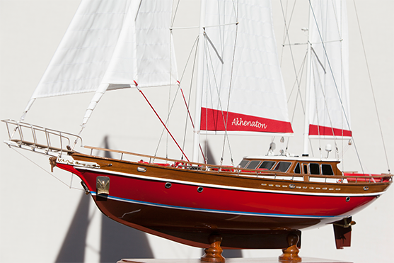 Akhenaton Wooden Model Ship (Superior Range) - HM