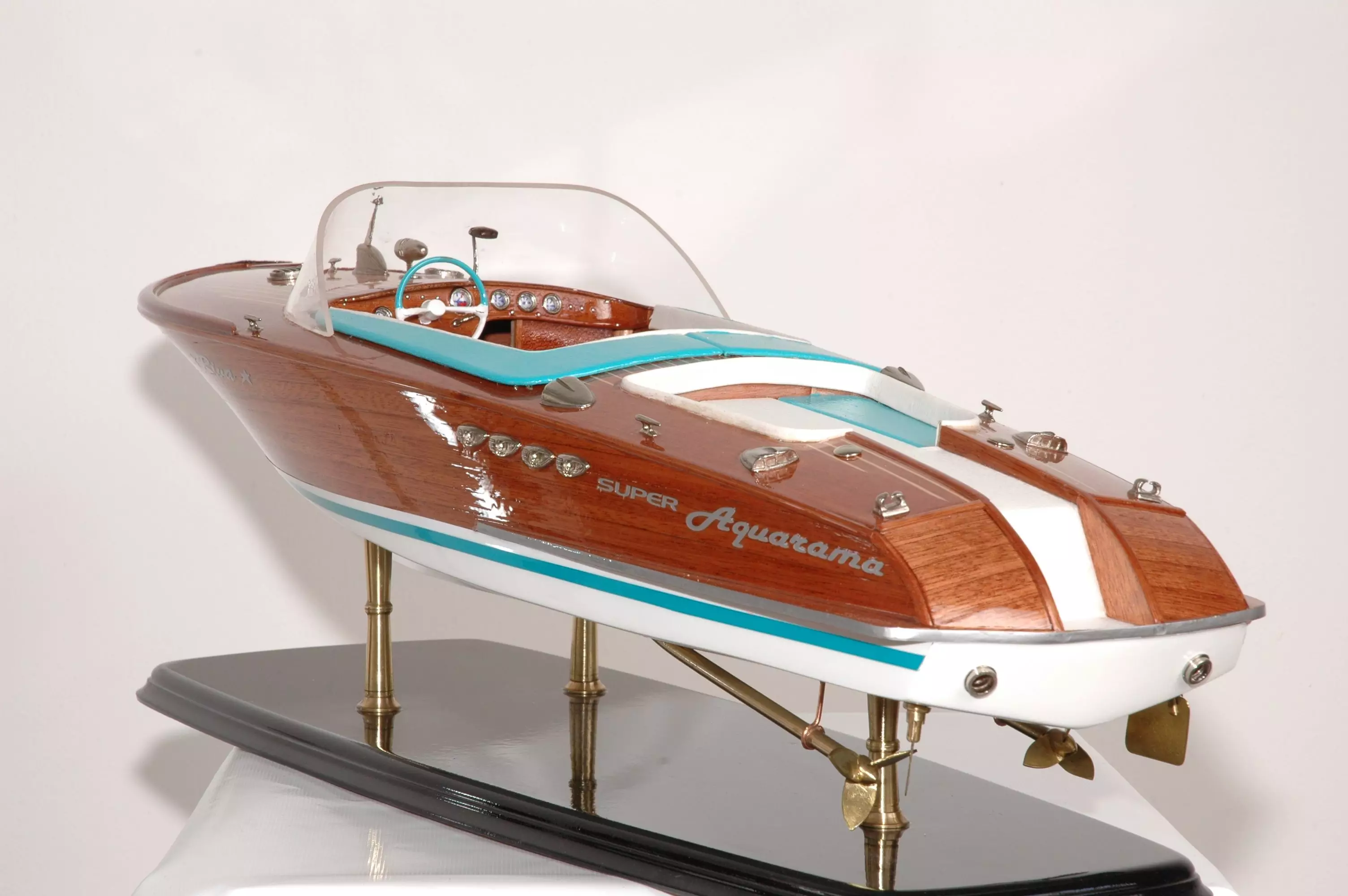 riva super aquarama model boat ,riva,wooden,handcrafted