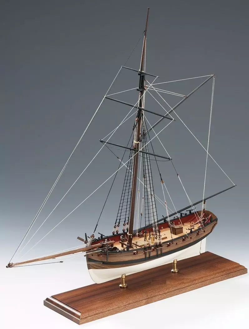 Lady Nelson Ship Model Kit Amati, Wooden Model Boat Kits Uk