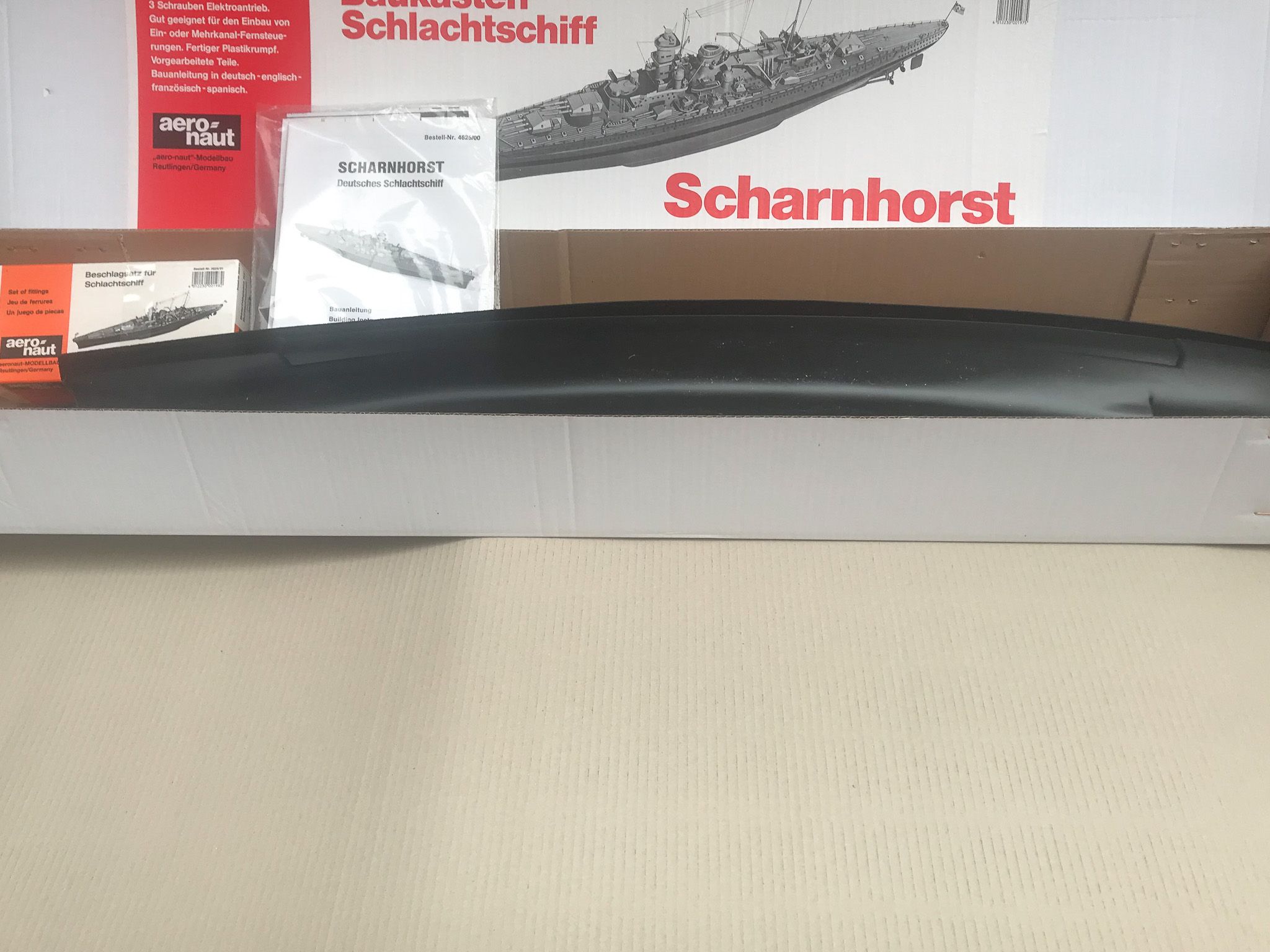 Scharnhorst Model Boat Kit Aeronaut Including fittings (AN3625/03)