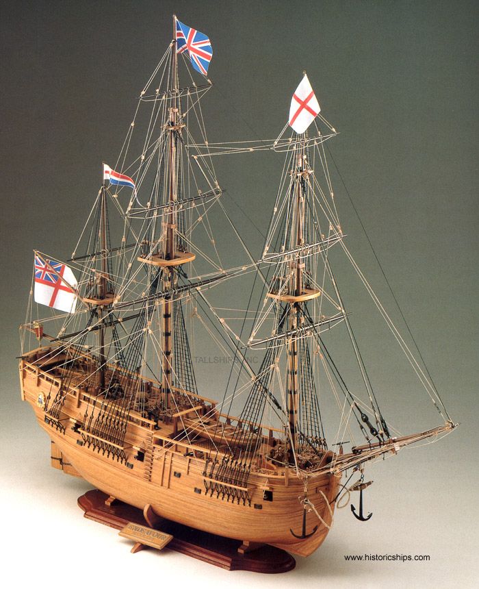 Hms Endeavour Model Ship Kit Corel, Wooden Model Ship Kits Uk