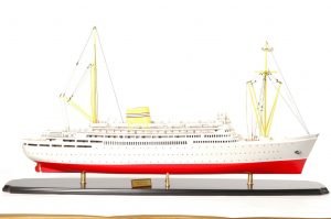 Bergensfjord model ship