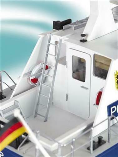 HE4 Police Boat Model Boat Kit inc. Fittings - Krick (K20330C)