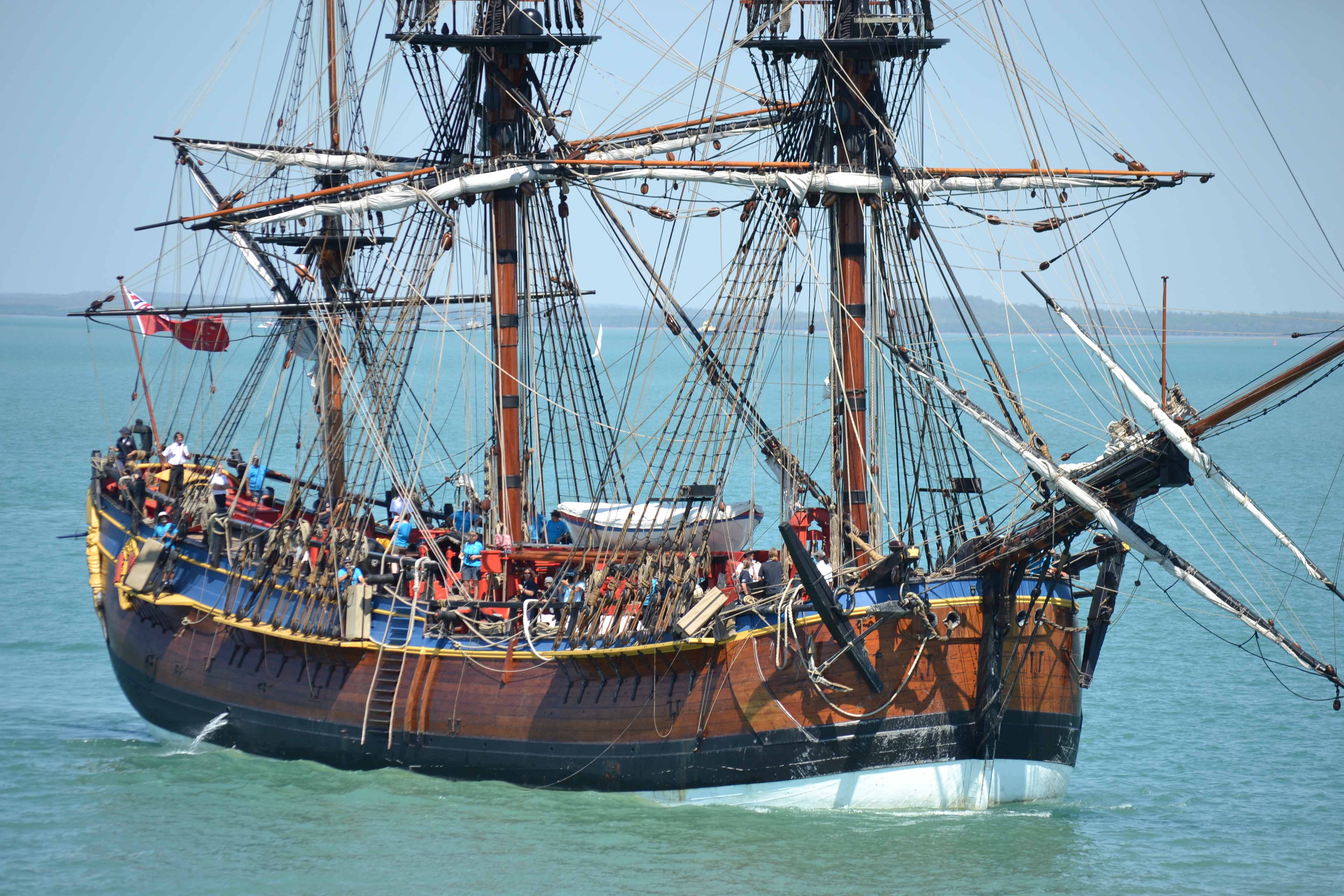 Journey back to the 1700's - US Premier ship Models