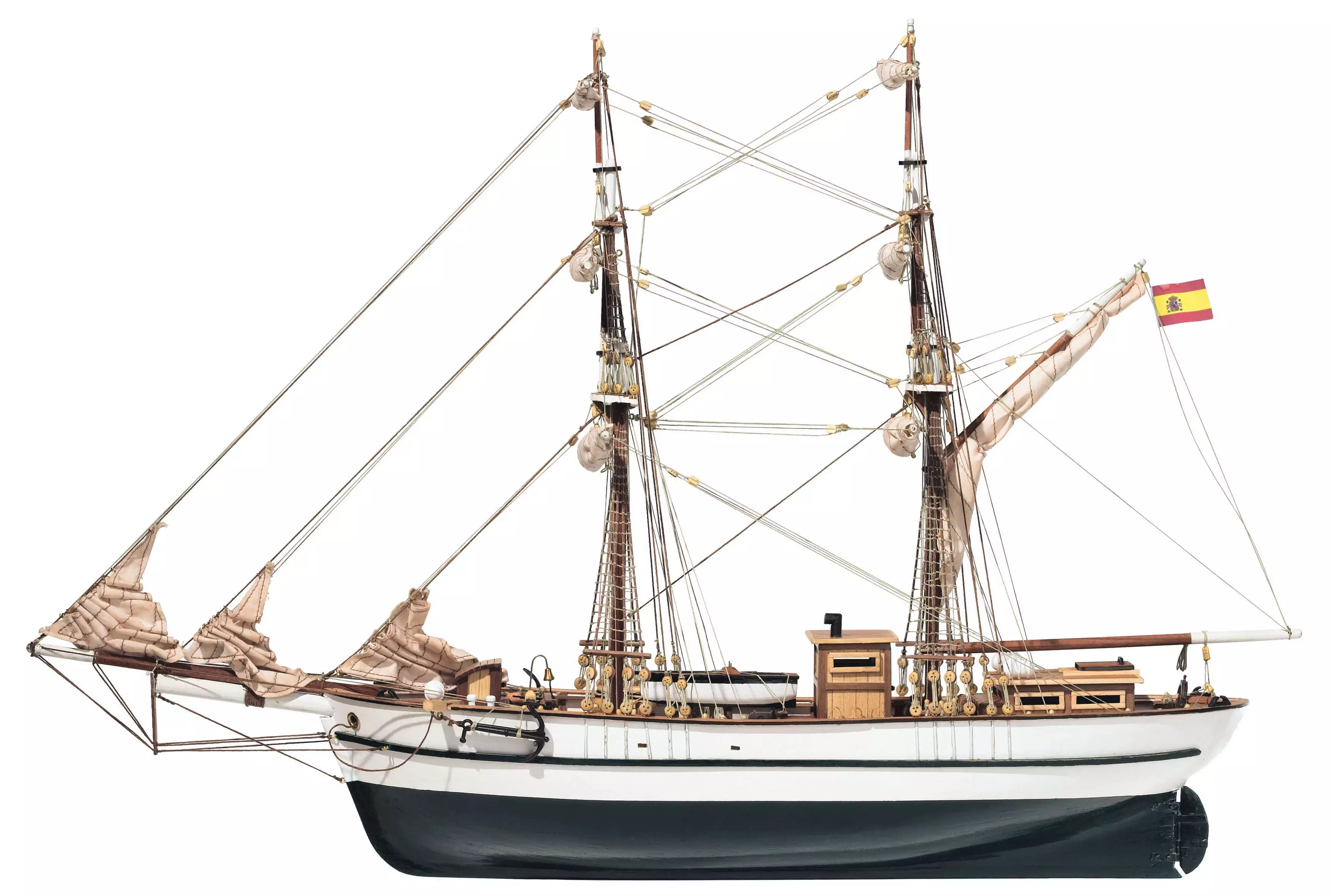 Aurora Brig Wooden Model Ship Kit, Wooden Model Ship Kits Uk
