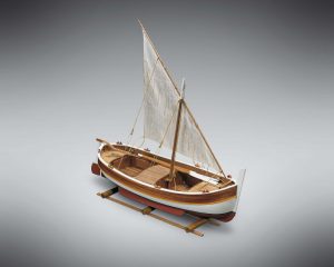 Shrimp Half Model Boat