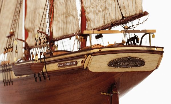 Cala Esmeralda Schooner Model Boat Kit - Occre (13002) - Image 4