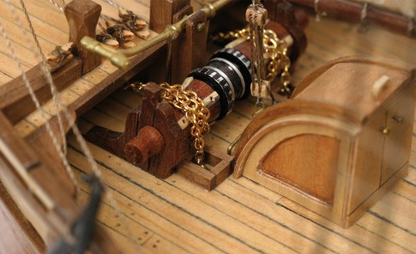 Cala Esmeralda Schooner Model Boat Kit - Occre (13002) - Image 7